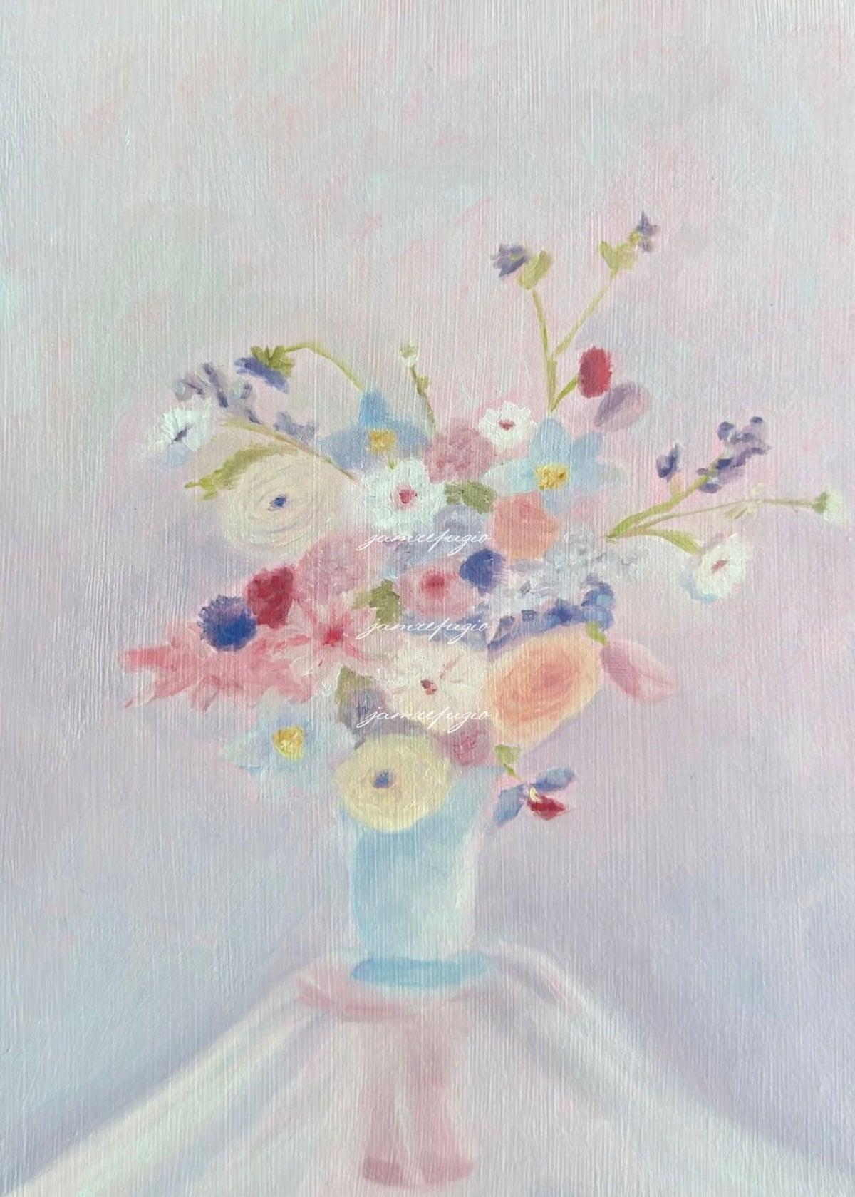 Soft Florals - Fine Art Print