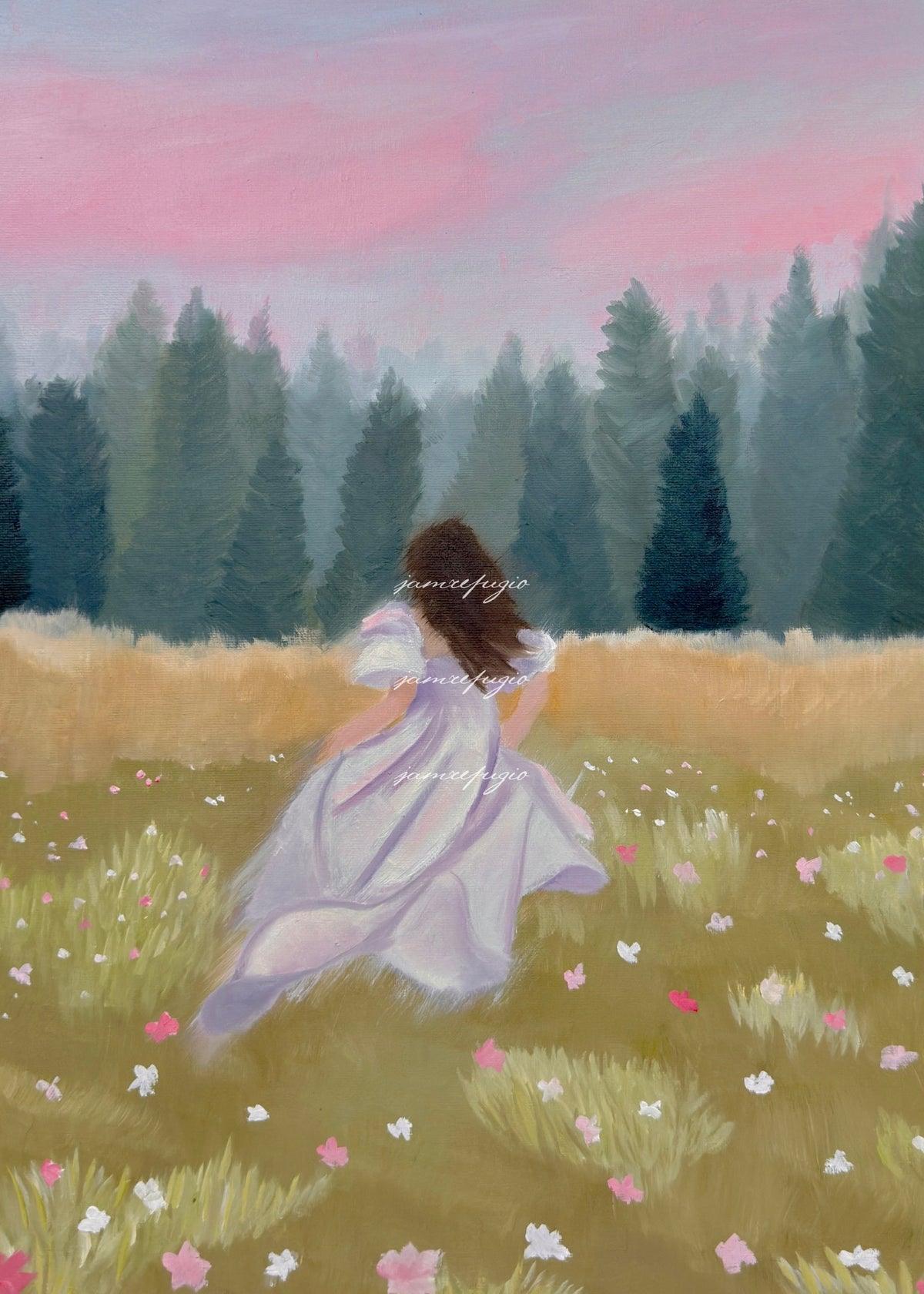 Chasing life - Fine Art Print