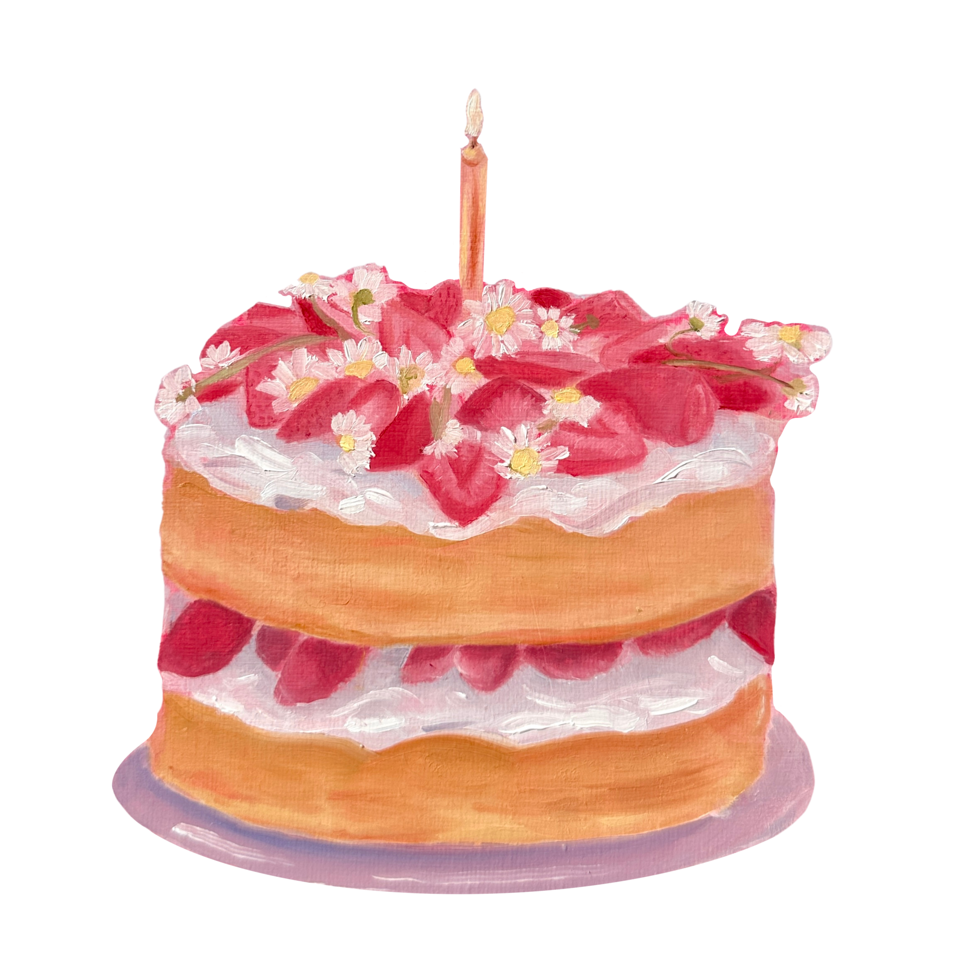Strawberry cake